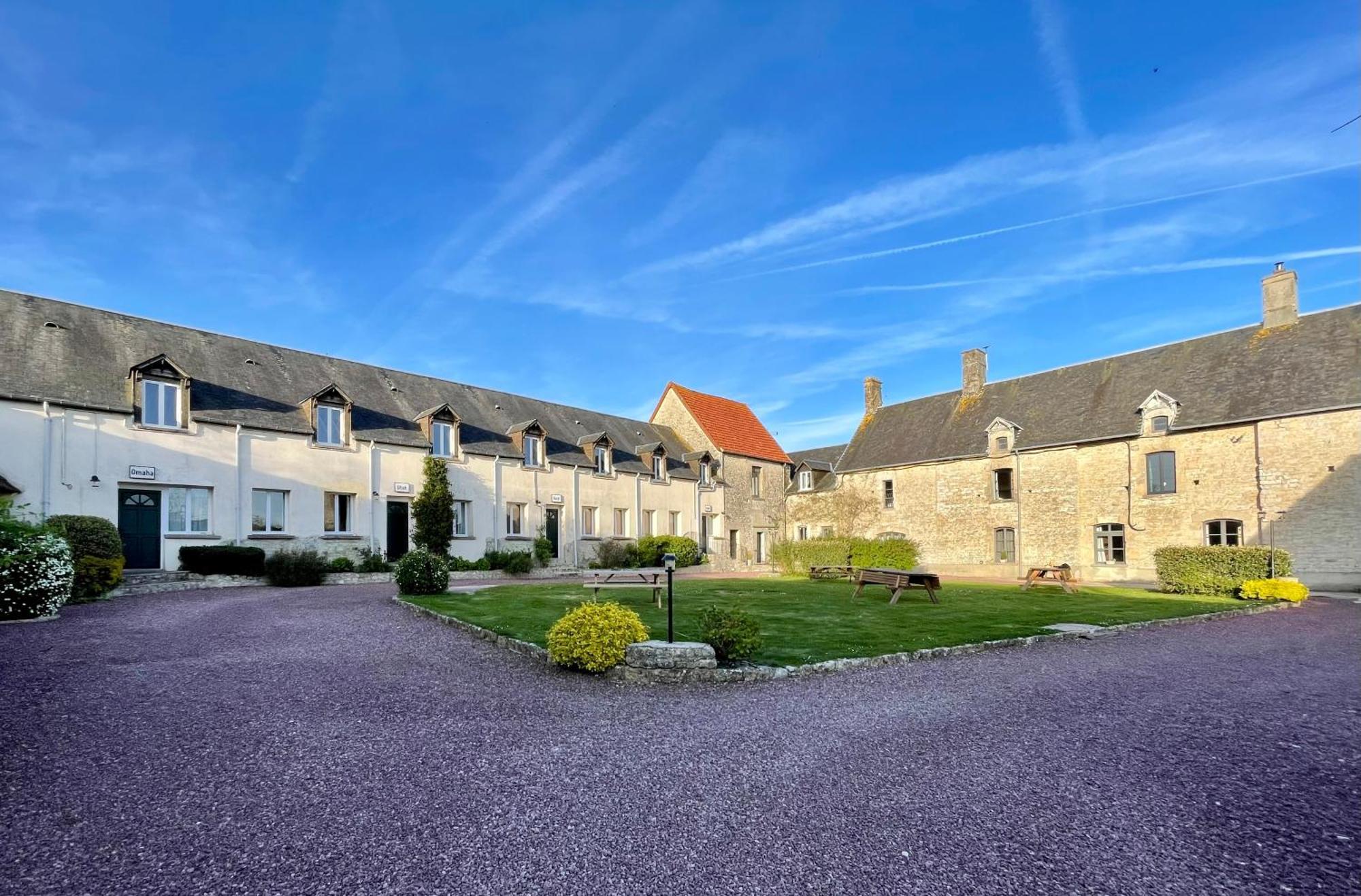Gite Omaha 3 Etoiles - La Ferme Delaunay Saint-Come-du-Mont Bagian luar foto