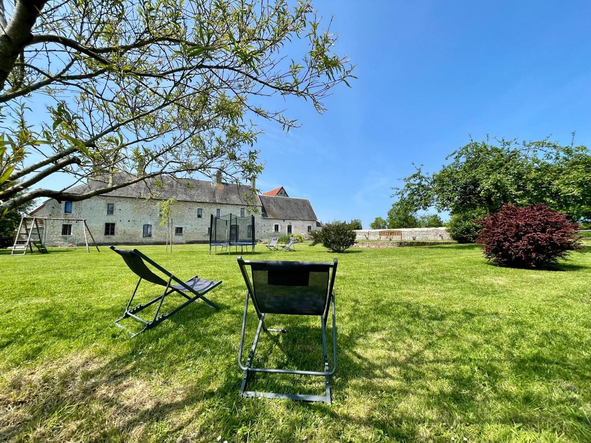 Gite Omaha 3 Etoiles - La Ferme Delaunay Saint-Come-du-Mont Bagian luar foto