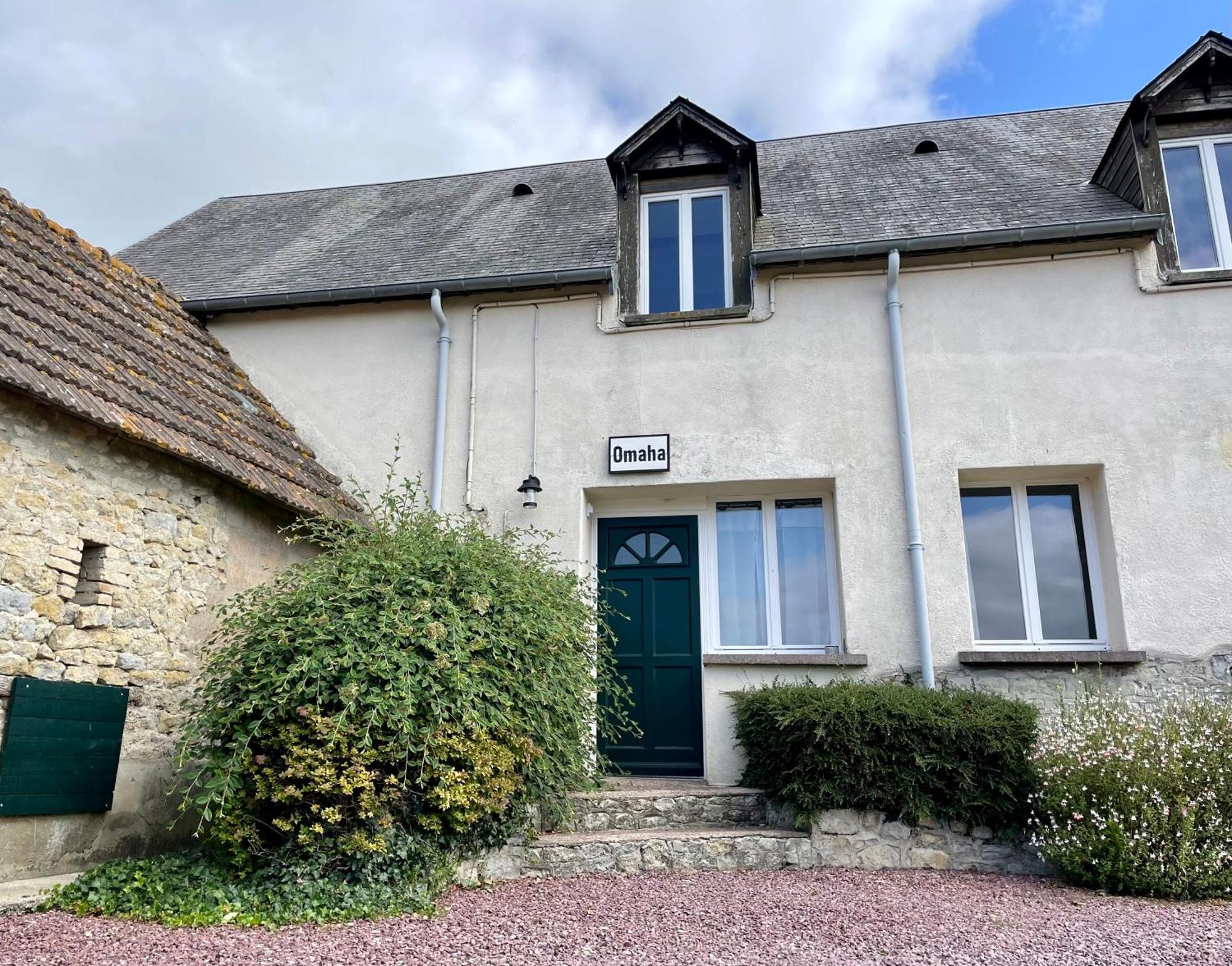 Gite Omaha 3 Etoiles - La Ferme Delaunay Saint-Come-du-Mont Bagian luar foto
